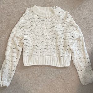 Crochet sweater from Urban Outfitters